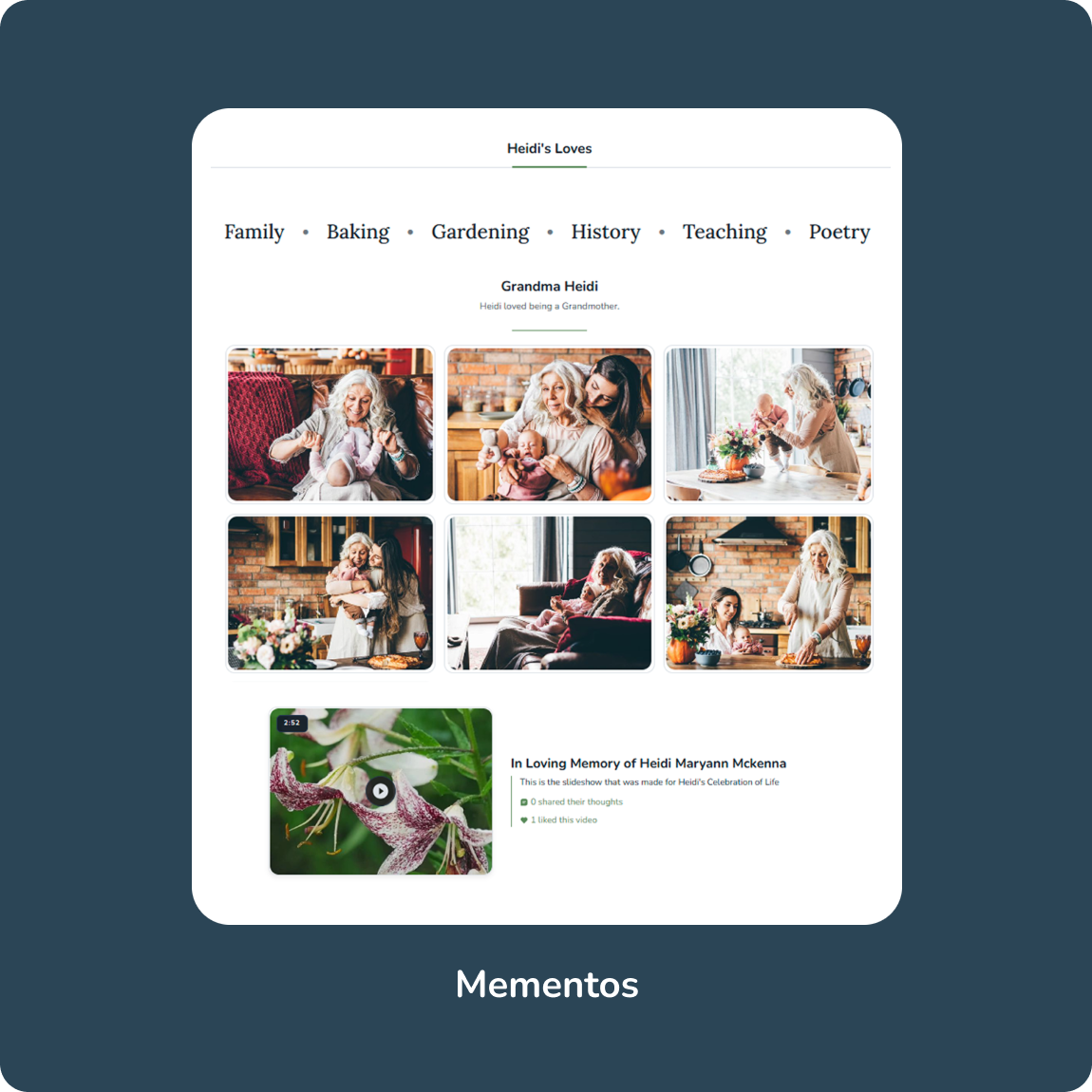 Keeper's Memorial Concierge Service