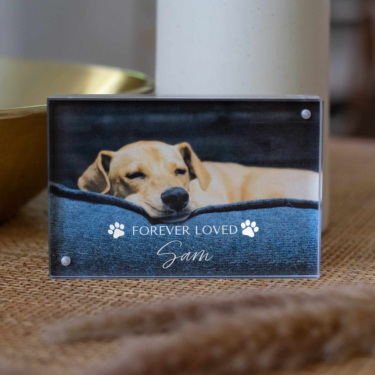 Pet Memorial Custom Photo Frame