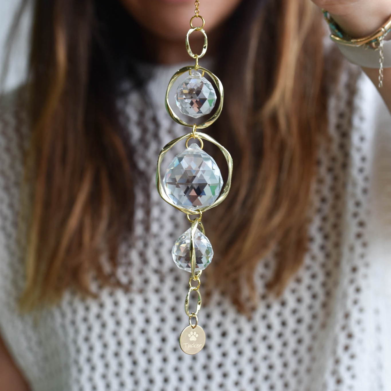 Pet Memorial Sun Catcher and Rainbow Maker